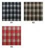 Tela jacquard a cuadros tejida en color Falda plisada de media longitud para mujer tela a cuadros Tela a cuadros de comercio exterior venta al por mayor productos en stock