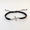 Pulseira de Aço Inoxidável Cruzada Tecida à Mão Nova Amazon Transfronteiriça Unissex Presente para Casal Pulseira da Moda