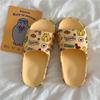 Moda de Verano de Tendencia Sandalias y Pantuflas de Nuevo Estilo Japonés Dibujo Animado Popular Lindo Uso Doméstico Interior Pantuflas para Exterior para Mujer