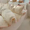 2026 Novo Estilo Fresco e Confortável Gaze Enrugada Renda Shell Conjunto de Quatro Peças
