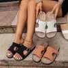 Zapatillas de Corcho Ajustables de Tres Colores con Hebilla, Suela Gruesa, Casual al Aire Libre, Transfronterizas Europeas y Americanas, Comercio Exterior, Talla Grande para Mujer, Birkenstock al por Mayor, Talla Grande