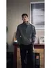 Chaqueta de Cuello Cruzado Ranger Tipo Duro Hombres Mujeres Otoño Invierno Nueva Retro Ropa de Trabajo Piloto Chaqueta Genial