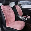 Cojín Eléctrico Calefactable para Asiento de Coche Cojín de Peluche para Asiento Individual/Doble de Coche Calefacción 12V24V Cojín Universal para Asiento de Coche
