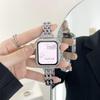 Adecuado para Correa de Reloj Iwatch11 con Delicados Adornos de Diamantes y Metal Fino para Apple Watch Series 9, 8, 7 y S10