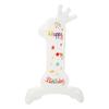 Globo digital de película de aluminio de corona blanca de 32 pulgadas de pie al por mayor decoración para fiesta de cumpleaños infantil accesorios para fotos