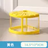Aquário Balde Acrílico Transparente Caixa de Blocos de Construção Celebridade da Internet Aquário Dourado de Mesa para Escritório Aquário de Peixes Dourados Criativo Aquário de Água-viva de Feira