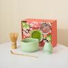 Set de Matcha Japonés de 7 Piezas Sakura Tazón de Matcha Transfronterizo con Pico Caja de Regalo Juego de Té Batidor de Té Amazon