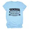 Maestra Algunos Días Amazon Wish Sitio Independiente Casual Versátil Europeo y Americano Camiseta de Mujer Cuello Redondo Manga Corta