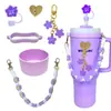 Botella de Agua Térmica Stanley Tapón Antipolvo Taza con Popote Tapa de Taza Correa de Mano Cordón para Botella de Agua Múltiples Estilos Versátiles Set