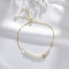 Pulsera de perlas Badu con diseño de nicho, personalidad de moda, temperamento, perla natural, elegante pulsera con borla francesa para mujer
