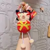 Llavero Colgante Original Nezha 2 Capibara Peluche Venta al por Mayor Colgante Creativo para Mochila Muñeco Regalo