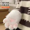 Patas de Animal de Pelúcia Fofas para Cosplay em Convenções de Anime, Luvas que Fazem Barulho
