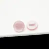 Botones de Hongo de Resina Perlada con Purpurina de Alto Pie del Fabricante en Stock para Camisas de Mujer, Cárdigans, Blusas de Gasa y Vestidos