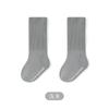 Meias infantis antiderrapantes para bebês, meias de cano curto para meninos e meninas, meias de bebê, primavera e outono, meias finas para crianças pequenas