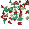 Confeti de Mesa de Navidad Alce Copo de Nieve Estrella de Cinco Puntas Lentejuelas para Lanzar Suministros para Fiesta de Navidad Regalo Accesorios DIY