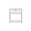 Mesa de noche modular usada Cajonera de acero inoxidable Estantería de almacenamiento para dormitorio minimalista moderno Gabinete USM Aparador