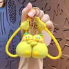 Chaveiro Pingente Desenho Animado Fofo Nunca Deixe Pingente de Chaveiro Carro Mochila Escolar Pingente de Chaveiro Dia dos Namorados Pequeno Presente Atacado