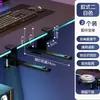 Soporte para placa de extensión de escritorio, instalación sin taladro, extensión de mesa, estante de extensión multifuncional, estante de almacenamiento colgante