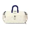 Bolsa de viaje de gran capacidad, bolso de hombro, se puede acoplar a equipaje, bolsa de gimnasio, bolso cruzado elegante, bolsa ligera unisex