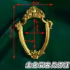 5 Adornos Vintage Dorados Estilo Francés, Marcos de Fotos Retro Europeos, Accesorios para Fotos, Hermosos Accesorios para Fotografía