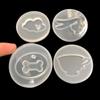 Espejo Hecho a Mano Gotas de Pegamento UV Accesorios para Joyería Nubes de Hueso Hueco Taza de Té Nueva Versión de Humanoide Computadora Corazón de Ángel