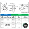 (Promoción) Anillo Pasante Conductivo, Componentes Completamente Plásticos, Anillo Colector Giratorio con Buen Aislamiento, 2, 4, 6, 8, 12 Cables en Stock