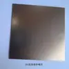 Placa Colorida de Aço Inoxidável 201/304 Preto Dourado Escovado Resistente a Impressões Digitais Jateada Grão Aleatório Bronze Antigo Estilo Antigo Personalização Adicional