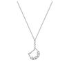 Collar de circón con forma de gato antiguo Ning Meow, cadena de clavícula, personalidad femenina, pequeño y sencillo, colgante de gatito lindo, celebridad de Internet