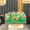 Tablero KT escenario escena de bosque árbol grande utilería de actuación casa maqueta de sketch infantil tablero de fondo