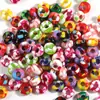 Contas Redondas Lisas Coloridas Florais de Resina Gelatinosa 14mm Acessórios para Corrente de Celular DIY, Prendedor de Cabelo, Decoração para Pendurar no Carro