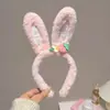 Linda Nueva Diadema de Dibujos Animados para Mujer, Diadema de Felpa para Lavarse la Cara y Aplicarse Mascarilla Facial, Accesorio para el Cabello Antideslizante