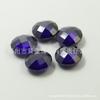 Wuzhou Haoshi Venta al por mayor En stock Zircón Redondo Color Champaña Doble Tortuga Cubic Zirconia de Colores Facetada Piedras Sueltas
