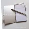 Yy Soporte Metálico de Aluminio para Tarjetas de Presentación Rojo Negro Azul Plata Soporte Colorido para Tarjetas de Presentación Estuche para Tarjetas de Presentación Pinza para Tarjetas de Presentación 2026