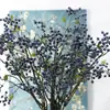 Flor Artificial Fruta Amora Mirtilo Romã Pequena Flor Falsa Planta de Simulação Decoração de Casa Acessórios de Casamento