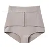 Modelador de Cintura Alta Levanta Bumbum com Controle de Barriga, Almofadas Falsas para Bumbum, Espartilho Abotoado na Cintura, Calcinha Levanta Bumbum, Roupa Íntima Modeladora Sem Costura