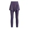 Conjunto de Yoga Red Social para Mujer Cuello Cuadrado Temperamento Manga Larga Pantalones Falsos de Dos Piezas Tacto Nude Ropa Deportiva para Pilates Conjunto de Dos Piezas Mujer Otoño