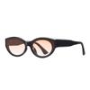 Gafas de Sol Personalizadas Estilo Celebridad de Internet para Mujer Retro Sexy Ojo de Gato Marco Pequeño Gafas Gm Polarizadas Anti-Uv
