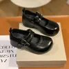 Sapatos Femininos Mary Jane de Personagem Duplo 2026 Nova Primavera Estilo Acadêmico Retrô Francês Casual Sapatos Baixos de Sola Grossa