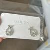@Oferta Especial @Pendientes de Cruz de Diamante Exquisitos Coreanos Lujo Accesible Elegante Nicho Diseño de Alta Gama Pendientes Pendientes al por Mayor