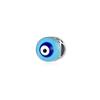 Estilo Étnico DIY Ojo Azul Aleación Cuentas Pulsera Accesorios Collar Bohemio Cuentas Espaciadoras Materiales para Joyería