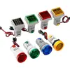 Indicador Mini Pantalla Digital LED Medidor de Corriente Voltaje 16-22V Luz Indicadora de Señal Frecuencia Medidor AC