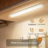 Fabricante de Tira de Luz com Sensor de Movimento Humano Totalmente Ecológica, Recarregável por USB, Luz de LED para Guarda-Roupa, Magnética para Armário, Corredor, Corredor, Luz Noturna