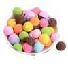 Resina pequenos acessórios simulação bola de sorvete creme acessórios para capa de celular joias diy feitas à mão acessórios de cola de creme