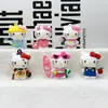 Llavero Colgante de Gato Kt de Dibujos Animados Lindo Hello Kitty Caja Misteriosa Muñeca Gato Kitty Colgante al por Mayor