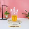 Bolsa com Bico Bolsa Descartável para Bebidas Sopa de Ameixa Ácida Medicina Chinesa Sacola para Cerveja Atacado Embalagem com Bico Transparente Auto-Portante