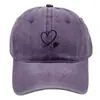 Gorra de Béisbol Versátil de Moda Transfronteriza con Bordado de Corazones Grandes y Pequeños para Hombres y Mujeres, Gorra para Proteger del Sol en Deportes al Aire Libre