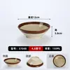 Imitación de Porcelana Melamina Retro Rústico Tazón Tazón para Salsas de Hot Pot Uso Comercial Creativo Calle Tradicional de Chongqing Tazón Plato para Guarniciones de Hot Pot