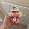 Conjunto de ropa para llorona, conjunto de suéter tejido, disfraz navideño para muñeca, accesorios para conjuntos de muñeca