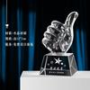 Troféu de cristal infantil, fabricação de jardim de infância, escola primária, crianças, jovens, competição, desenho animado, tamanho pequeno, medalha