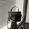 Bolso de Mano Casual tipo Caja para Mujer 2025 Verano Nuevo Bolso Cubo de Moda Bolso Cruzado de Hombro Único Bolso de Cosméticos
